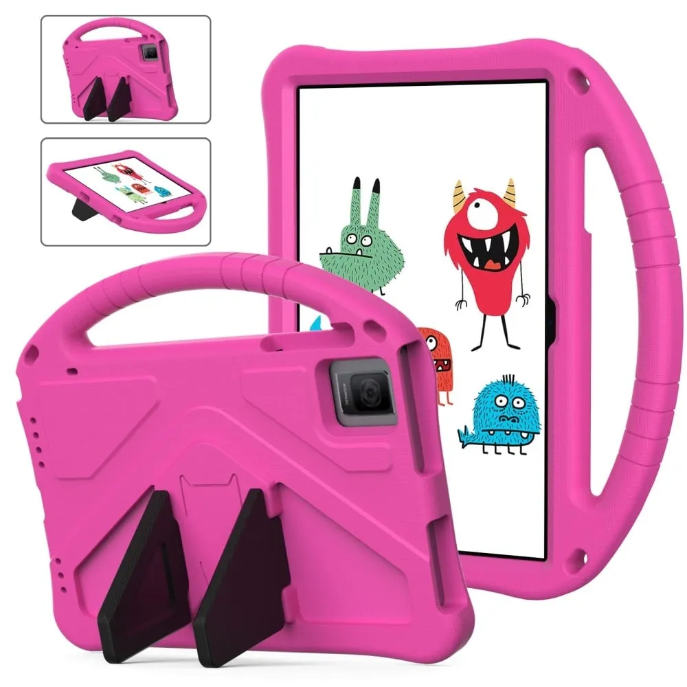 TCL Tab 10 Gen 2 / T-Mobile REVVL Tab / Blackview Oscal Pad 15 / Tab 11 WiFi / Tab 11 SE / Tab 11 Case Handle EVA Deksel - Rose