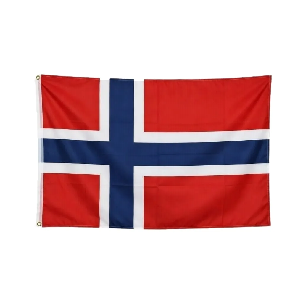 Norge Flagget - 150 x 90 cm