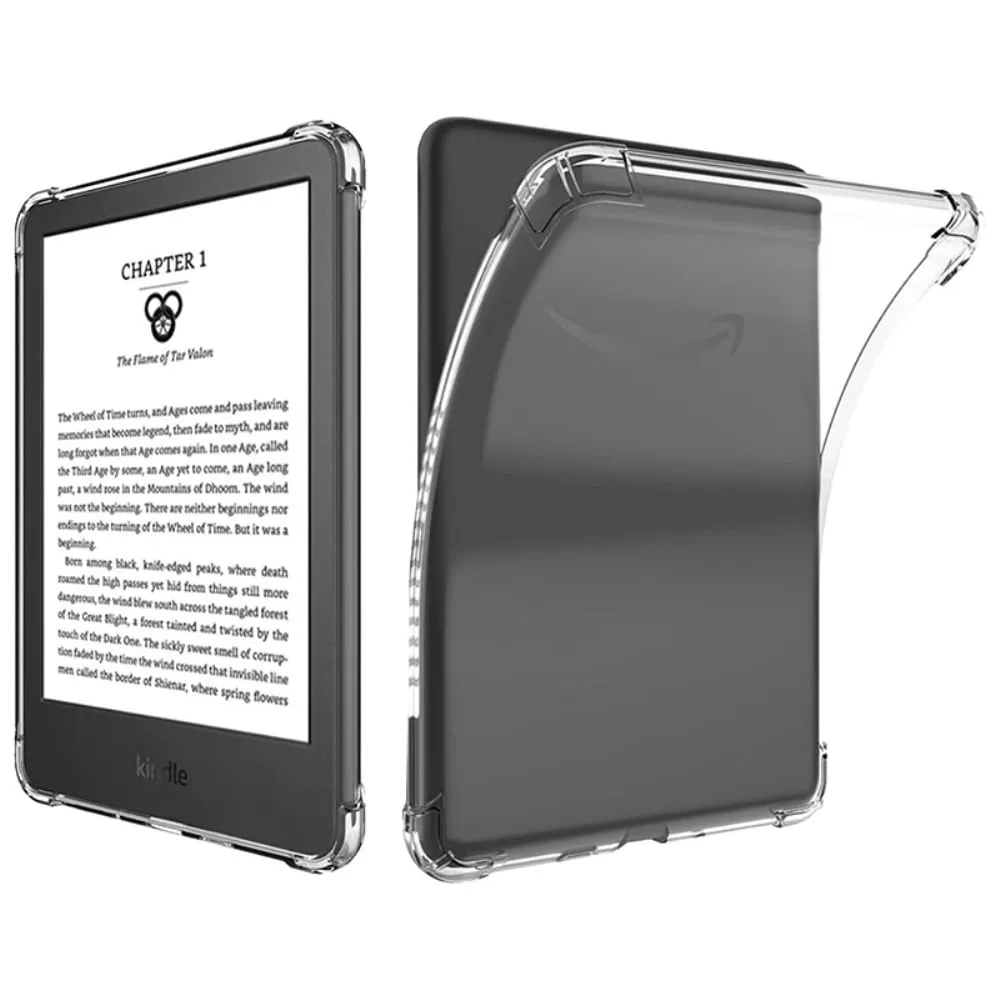 Clear silicone case for Kindle Paperwhite 6 (2022)
