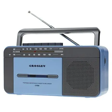 Crosley Kassettspiller - Blå