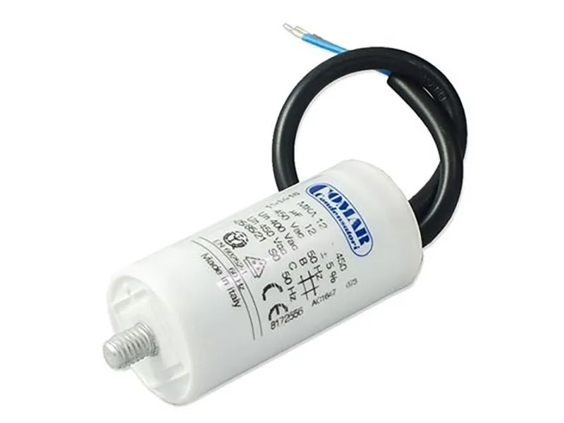 COMAR 600043 motordrift kondensator 1 stk 8 µF 450 V/AC 5 % (Ø) 30 mm