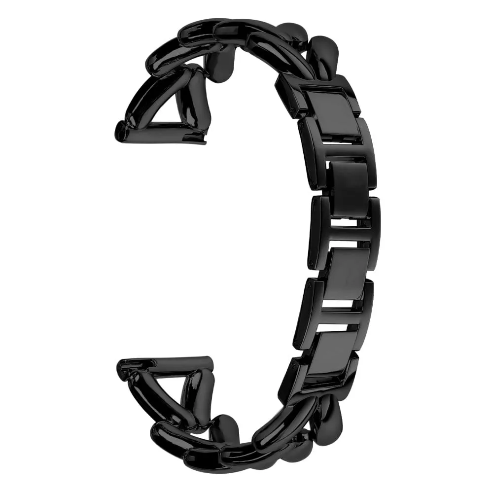 Sinklegert klokkerem Huami Amazfit Bip U Twisted Metal Watch Strap Replacement - Svart