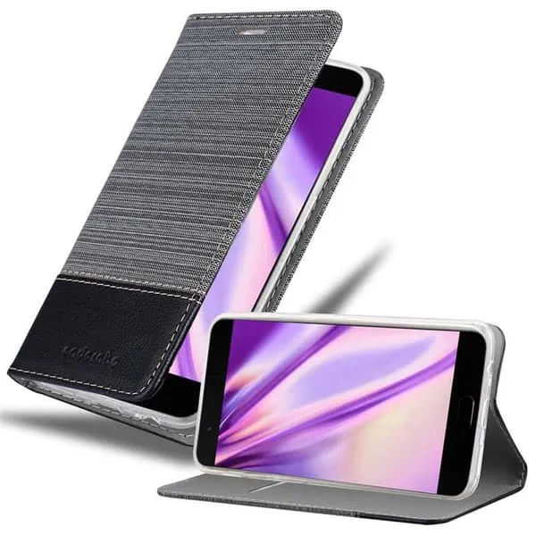 Deksel til OnePlus 5 Lommebokdeksel med magnetisk lukking, stativfunksjon og kortlomme