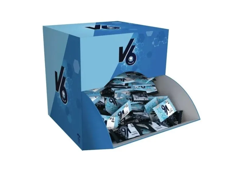 Tyggegummi, V6 Dental fyldningsvægt: 476, Assorted 2x170 pcs pakke med 340 stk
