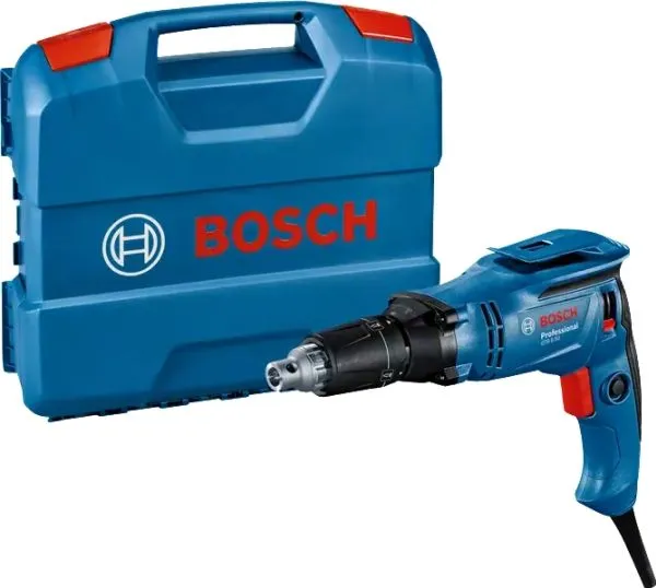 Bosch GTB 6-50, Elektrisk skrutrekker, Pistolhåndtak, 1/4", Blå, 5000 RPM, 12 Nm