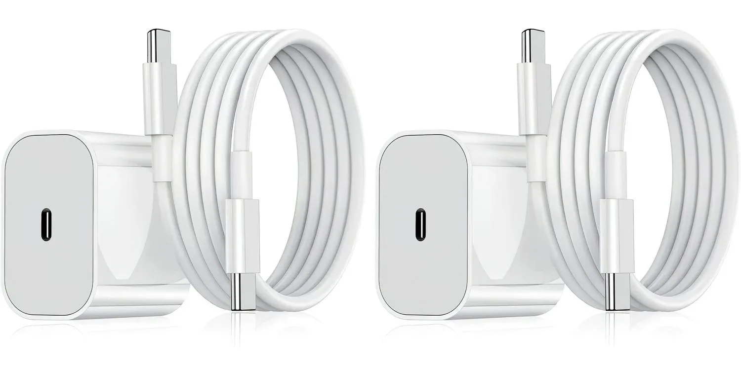 2-Pak - Lader for Samsung 25W Adapter+Kabel USB-C Hurtiglader