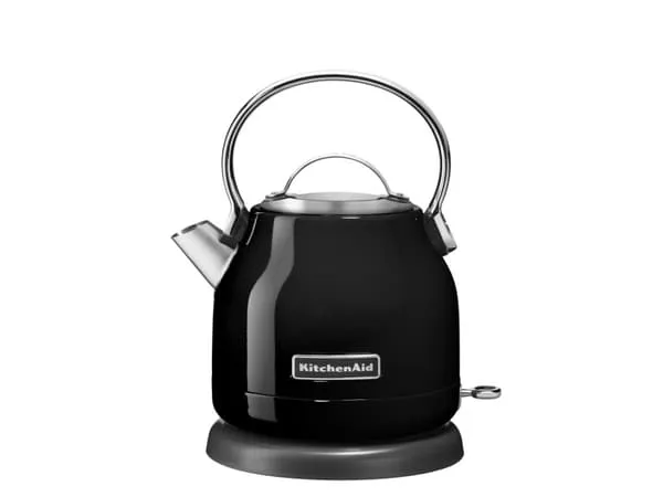 KitchenAid 5KEK1222EOB, 1,25 L, 1500 W, Sort, Rustfrit stål, Vandmåler, Ledningsfri