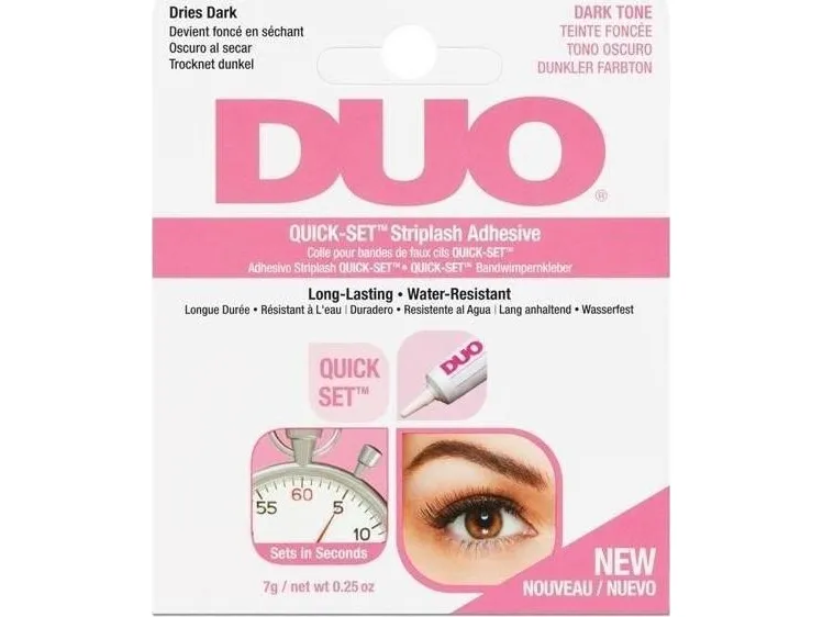 Ardell Ardell Duo Quick-Set Striplash Adhesive Dark Tone Falske øyevipper 7g