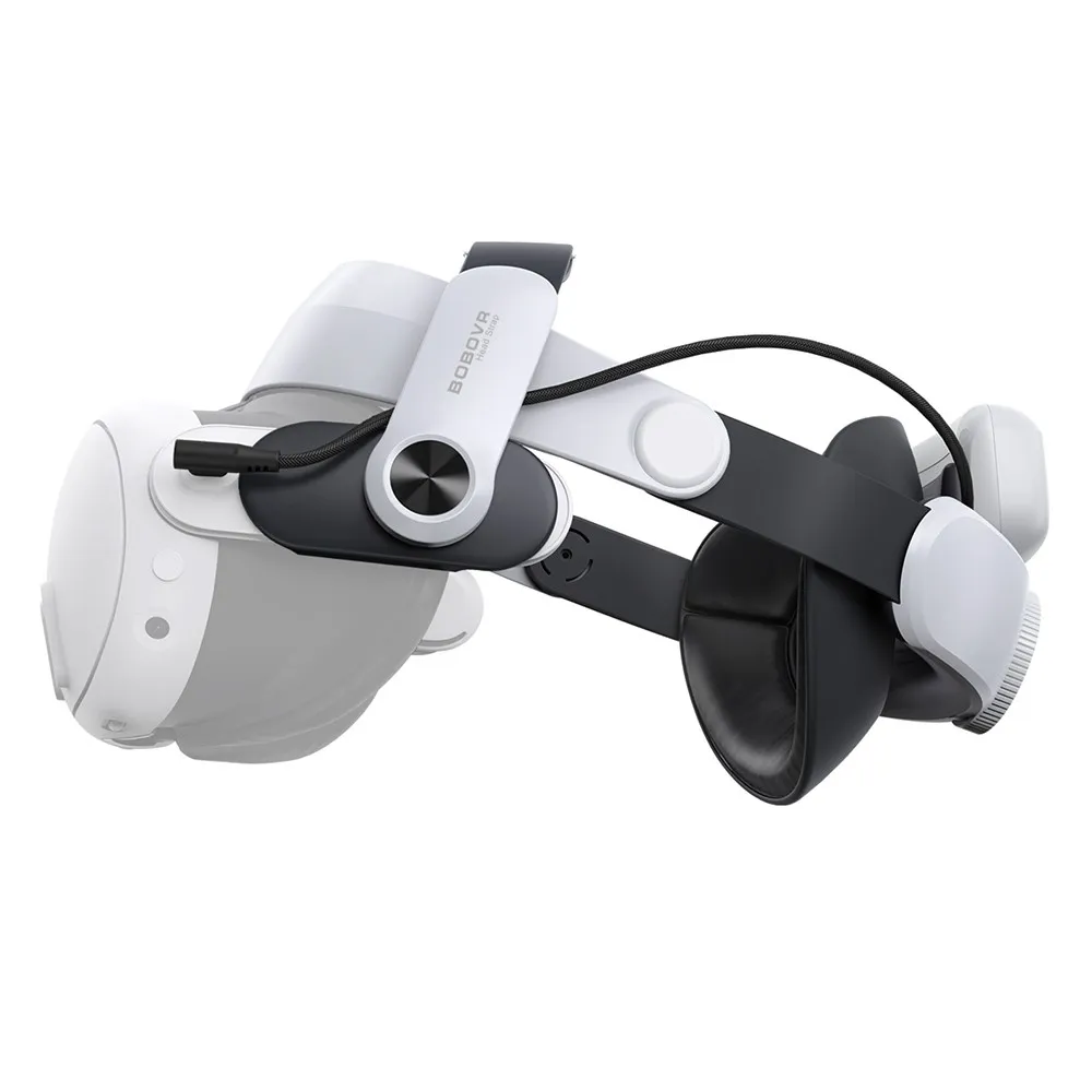 BOBOVR M3 Pro Meta Quest 3 VR - hodesett Batteripakke Hovedstropp