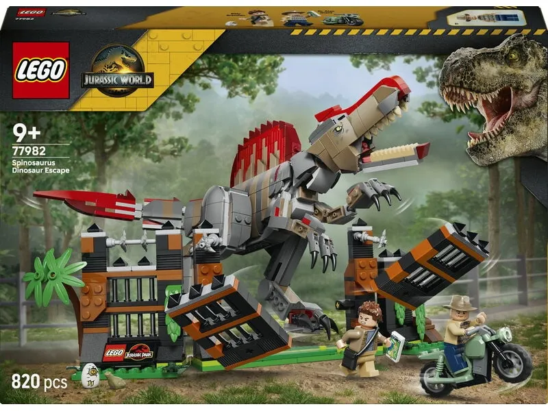 LEGO Jurassic World 77982 Spinosaurus på flukt