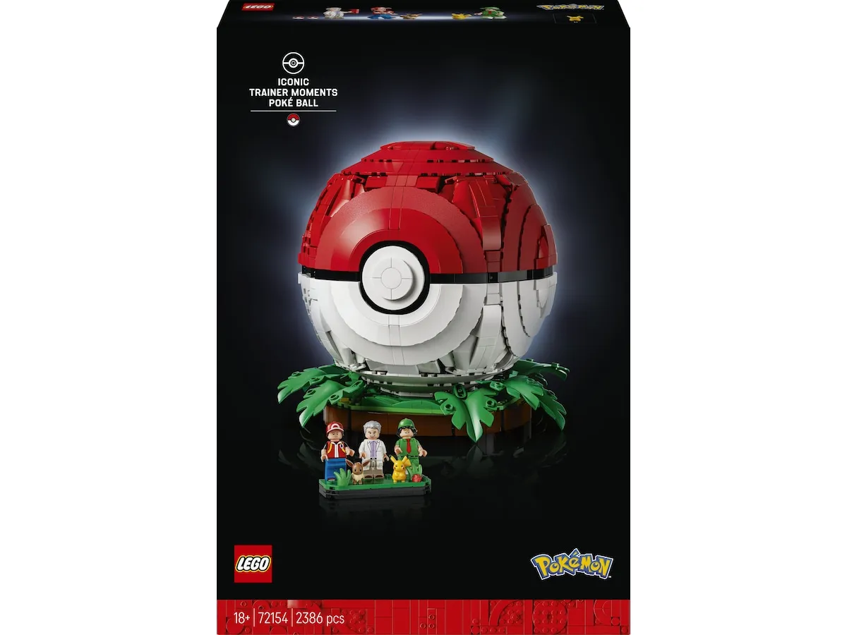 LEGO Pokémon Ikoniske Trenerøyeblikk – Poké Ball 72154