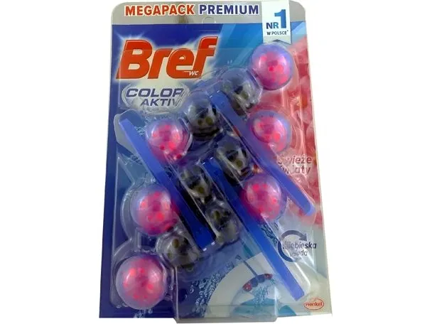 Bref hengende duft Color Aktiv Fresh Flowers 3x50 g universal