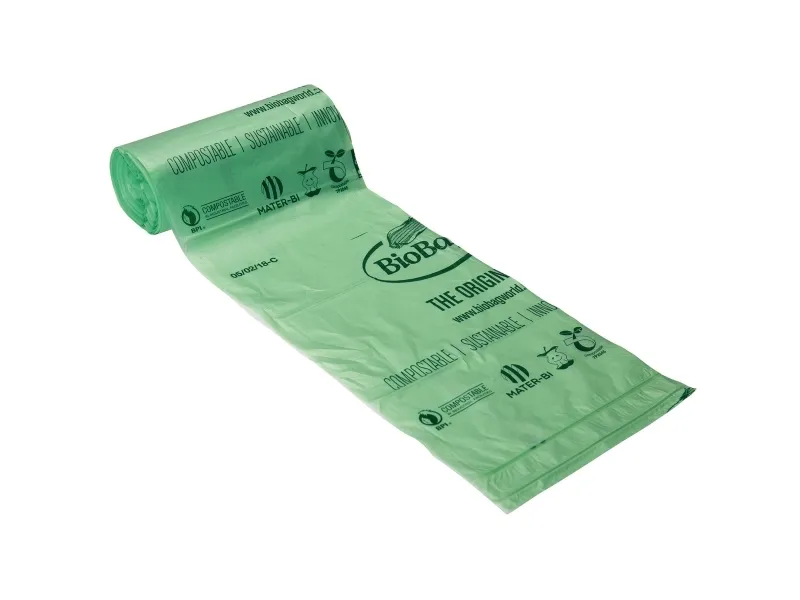 Affaldsposer komposterbare 35 ltr. BioBag 58x77 cm - (25 stk. pr./rulle)