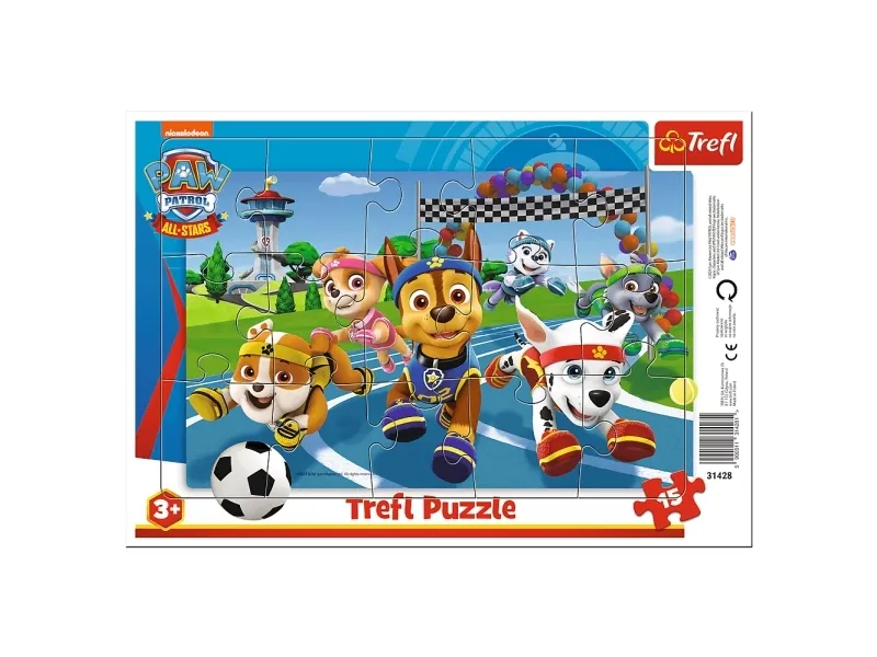 Trefl 31428, 15 stykker, Tegneserier, 3 år