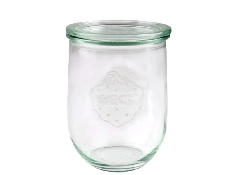 Patentglas Weck Tulip 1062 ml Ø10.8x14.7 cm uden Låg Glas,stk