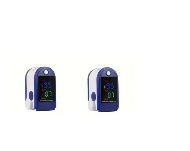 2 pakker Oksymeter / Pulsmåler med OLED-skjerm