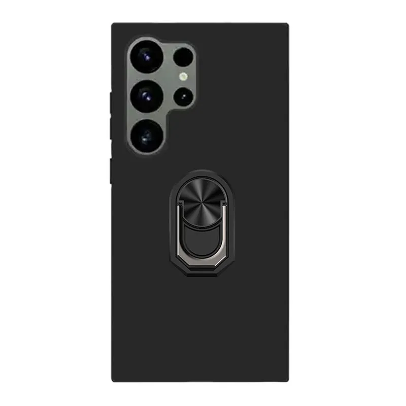 TPU ringdeksel til Samsung Galaxy S24 Ultra - Sort