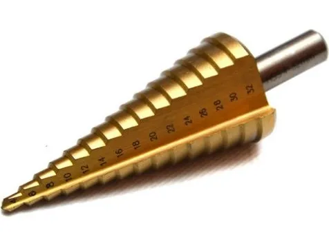 Trinnbor GEKO sylindrisk sett 4-6-10-12-14-16-8-18-20-30-32-22-24-28-26 mm (38500)