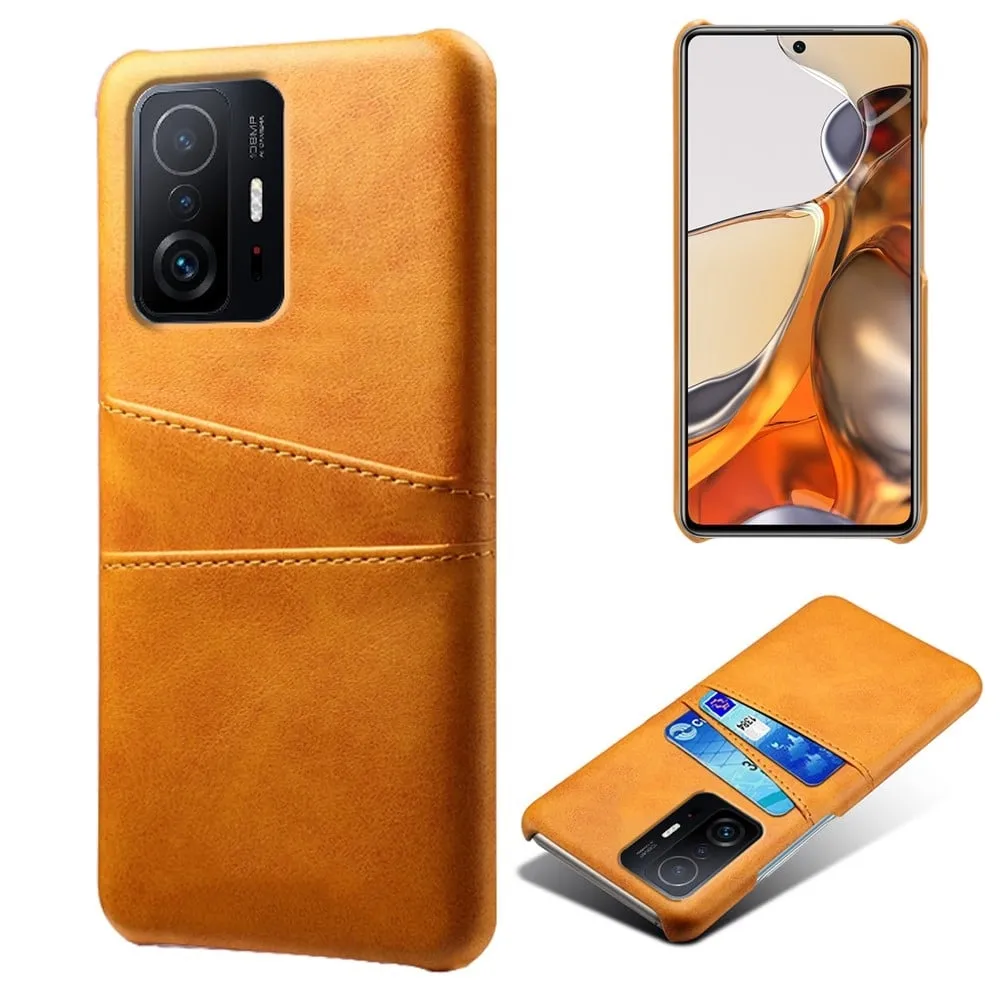 Dual Card Etui Xiaomi 11T / 11T Pro - Oransje