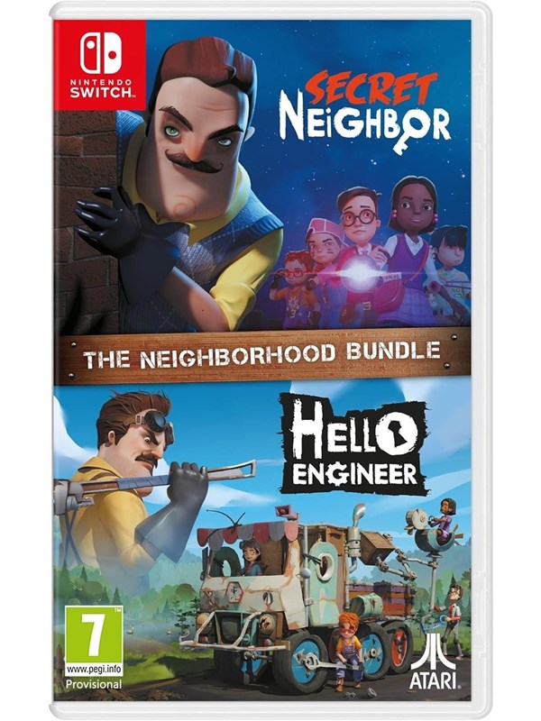 Secret Neighbor + Hello Engineer - The Neighborhood Bundle - Nintendo Switch - Action/Adventure