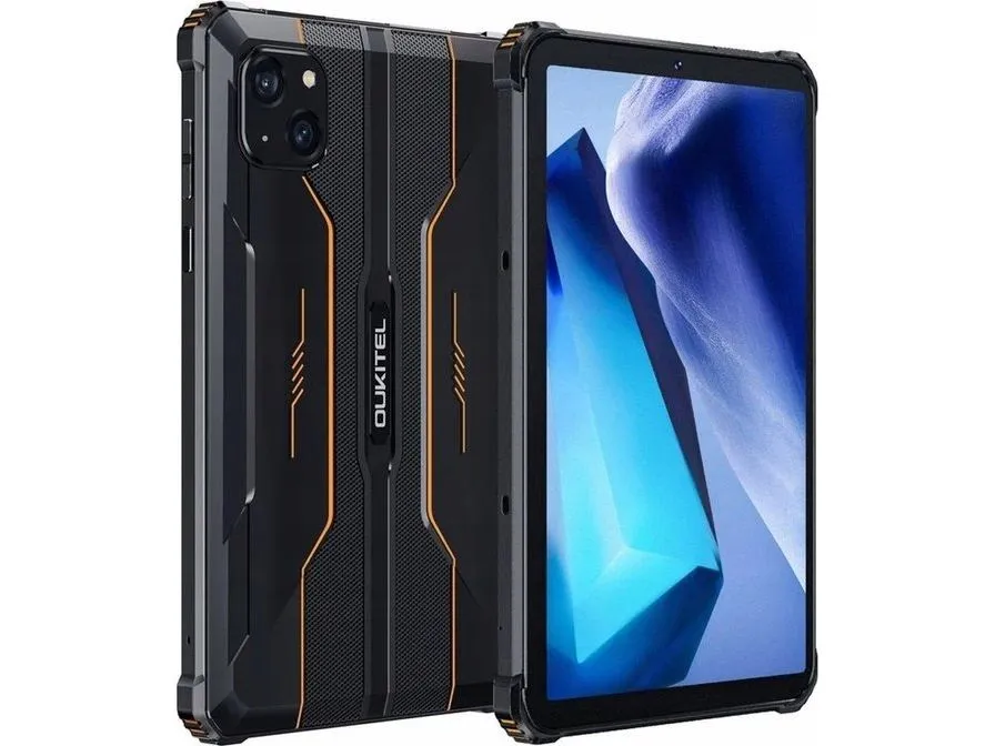 Oukitel RT3 Pro nettbrett, 128 GB, oransje