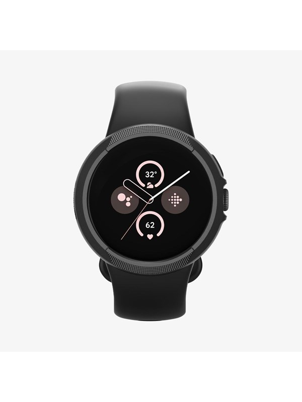 Spigen Liquid Air - matte black - Google Pixel Watch 3 (45mm)