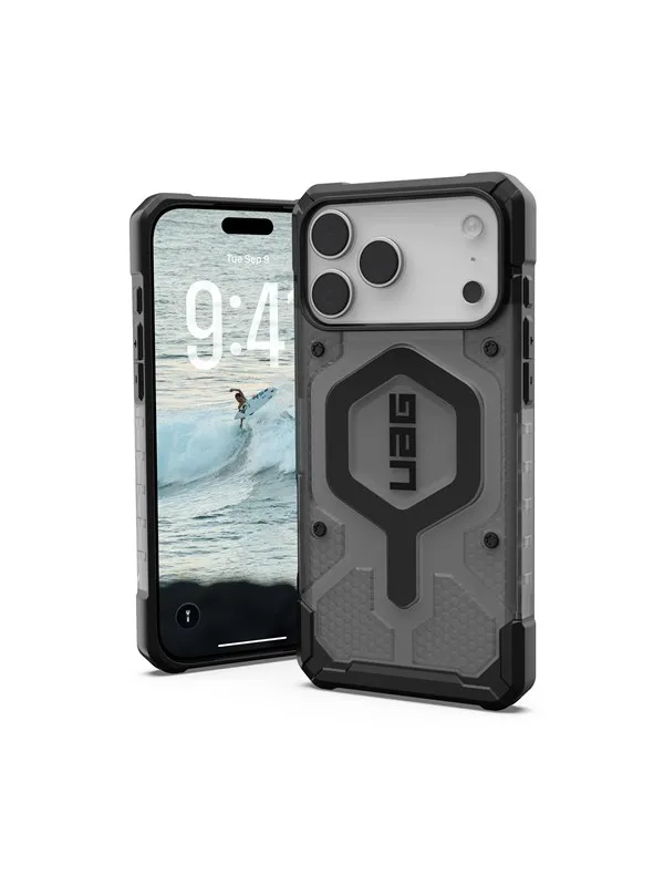 UAG Pathfinder Clear Magsafe - Ash/Black - iPhone 17 Pro Max
