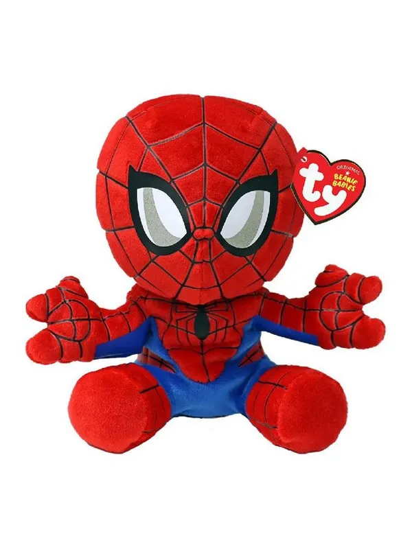 Ty Beanie Babies Marvel Spiderman Soft 15cm