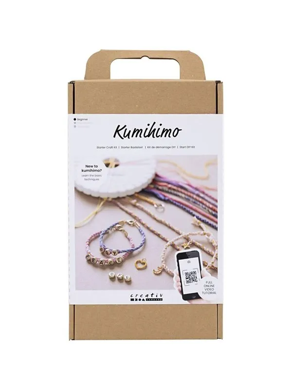Creativ Company Starter Craft Kit Kumihimo