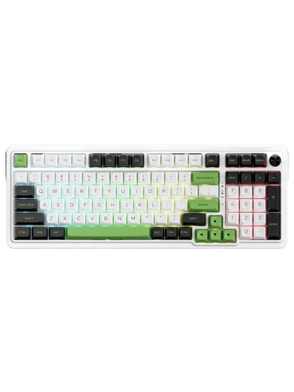REDRAGON K686WBG-RGB-MAX Eisa Max keyboard - Gamingtastatur - Engelsk (USA) - Hvit