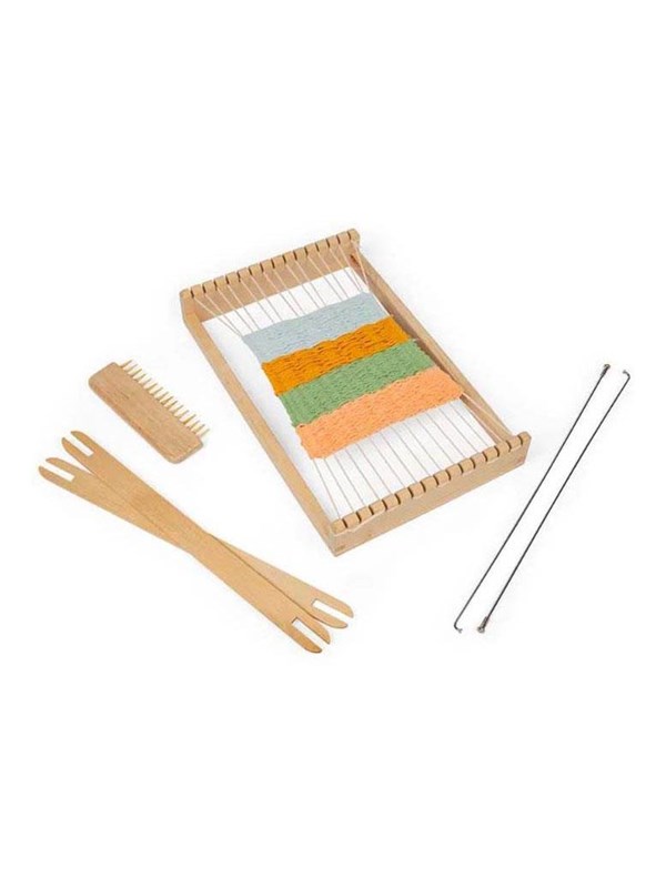 Bigjigs Wooden Weaving Frame Set 10pcs.