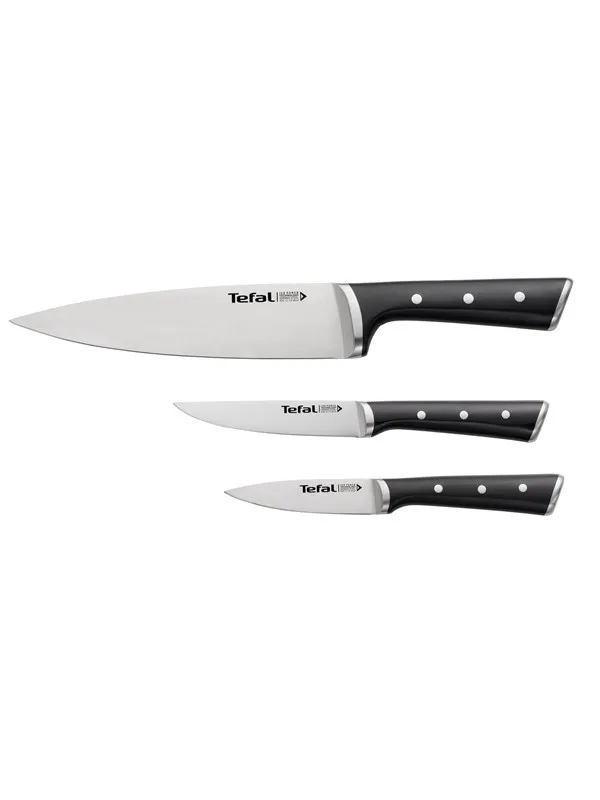 Tefal Ice Force Set 3pcs Pairing- Utility- Chef Knife
