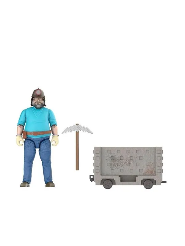 Minecraft Movie Steve & Minecart