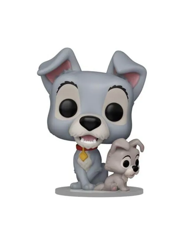 Funko! - Pop! Disney: Lady and the Tramp - Tramp with Puppy 10cm - Figur