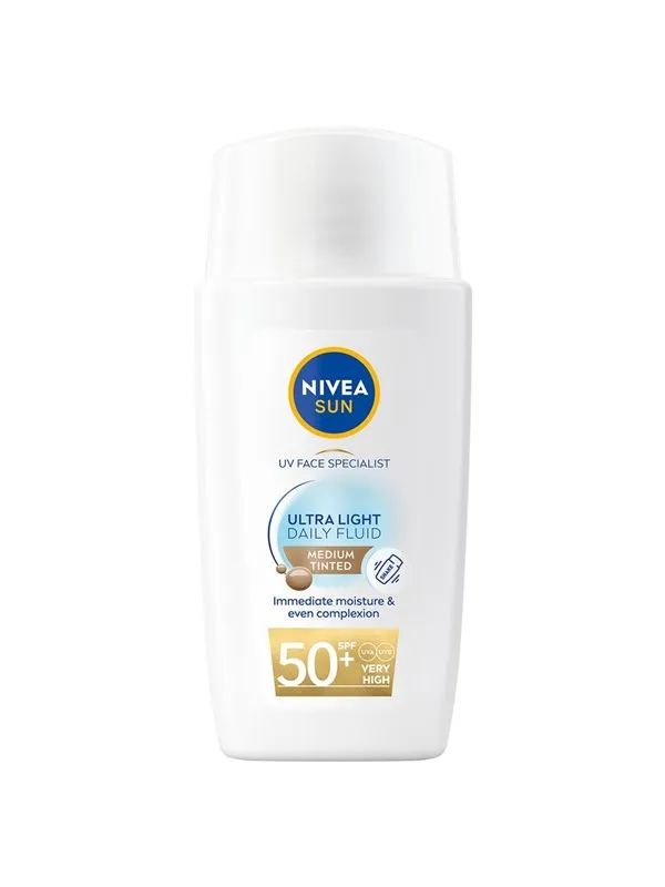 Nivea Daily Fluid Medium Tinted SPF 50+ 40ml