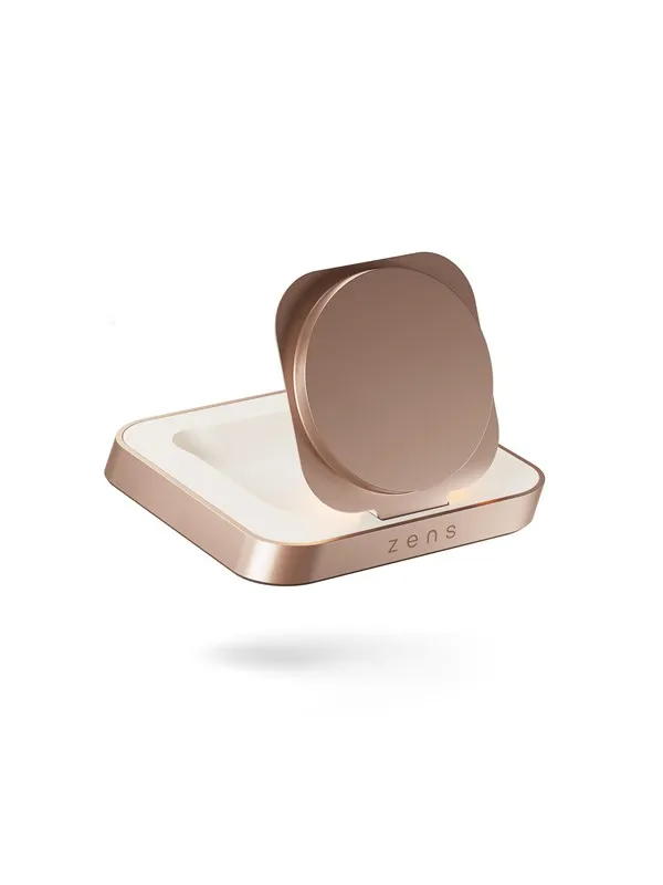 ZENS Magnetic Nightstand Charger Copper