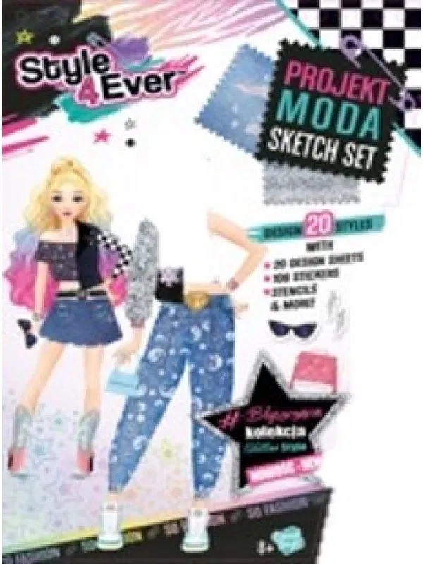Style 4 Ever Fashion Designer Mini Sketch Set