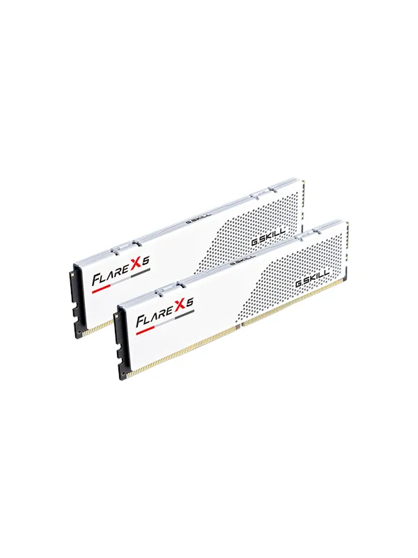 G.Skill Flare X5 DDR5-6000 - 64GB - CL28 - Dual Channel (2 pcs) - AMD EXPO & Intel XMP - Hvit