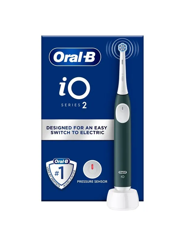 Oral-B Elektrisk tannbørste iO2 Skogsgrønn