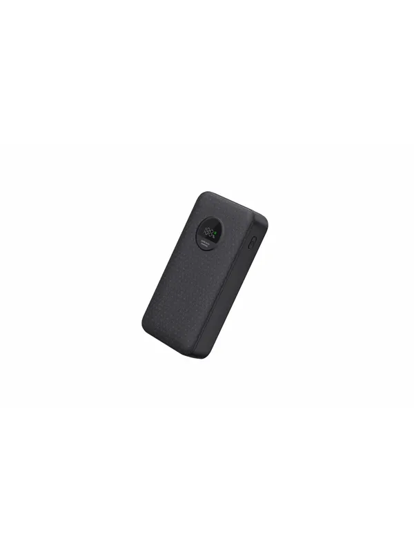 DENVER PQC-20065 - Fast charge Powerbank 20000mAh - Black Nødlader - Svart - 20000 mAh