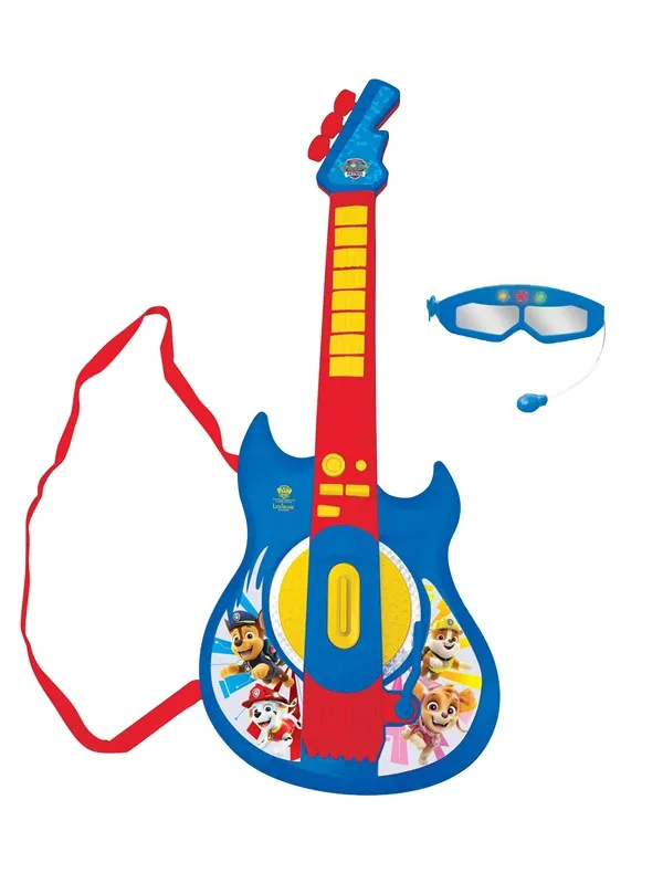 Paw Patrol Electronic Lighting Guitar with Mic in glasses.