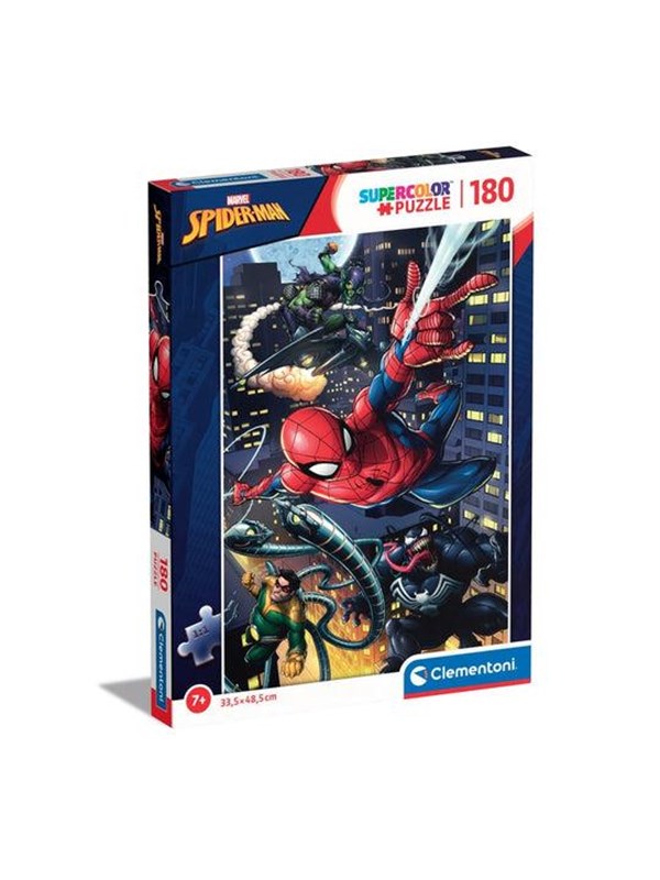 Clementoni Jigsaw Puzzle - Spiderman 180pcs. Gulv
