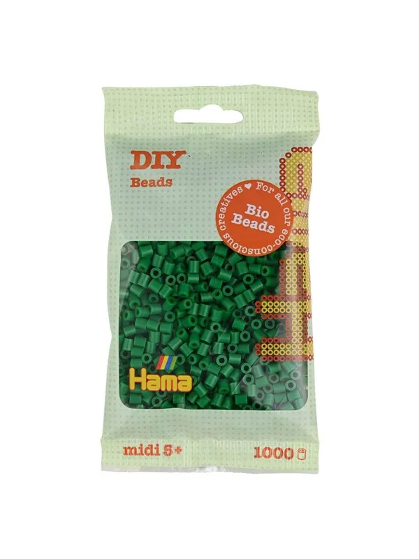 Hama Bio Beads - Green 1000 pcs