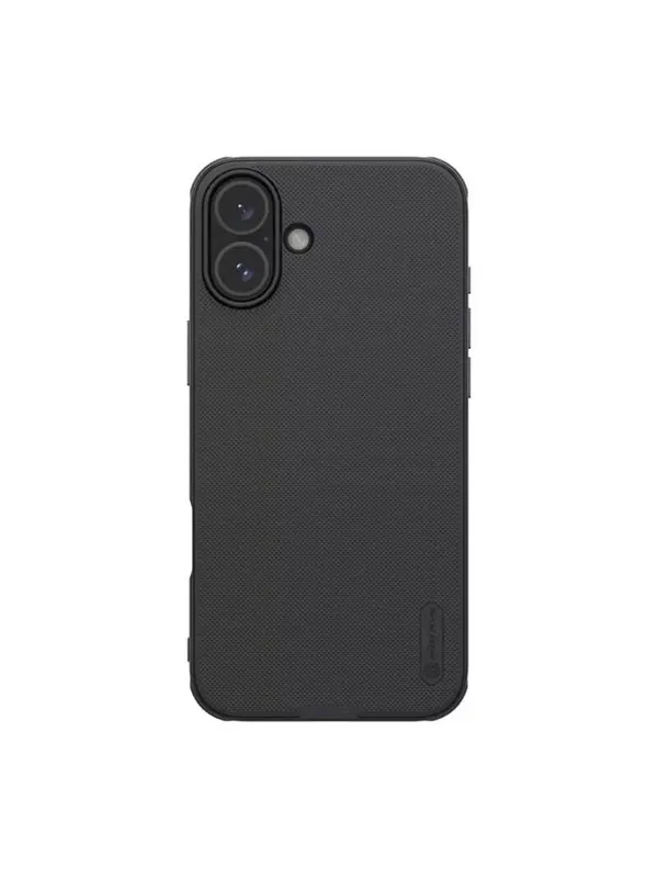 Nillkin Super Frosted Shield Pro Magnetic Case for iPhone 16 - Black (Compatible with MagSafe)
