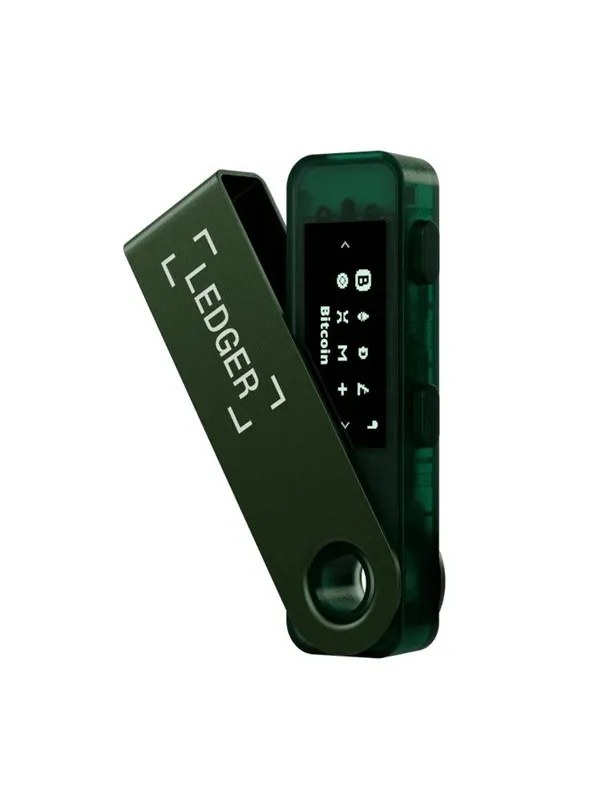 Ledger Nano S Plus Emerald Green Crypto Hardware Wallet