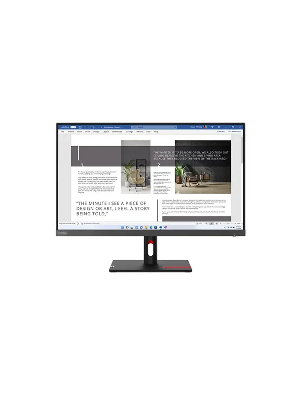 27" Lenovo ThinkVision S27i-30 - 1920x1080 (FHD) - 100Hz - IPS