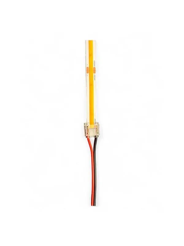 Light Solutions SmartClip for 10mm COB LED Strip with 15cm cable - 5-pack
