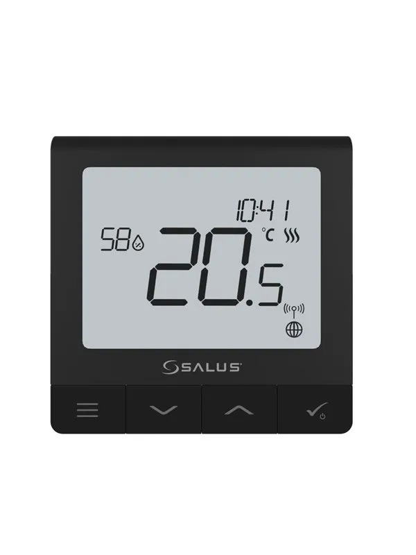 Salus Roomthermostat Quantum SQ610BRF black