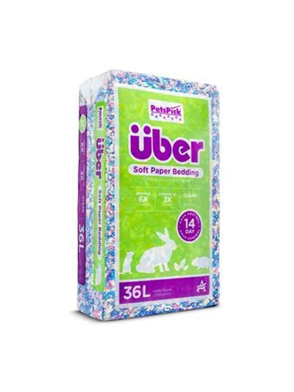 Über - Soft Paper Bedding 36l Confetti - (45060)