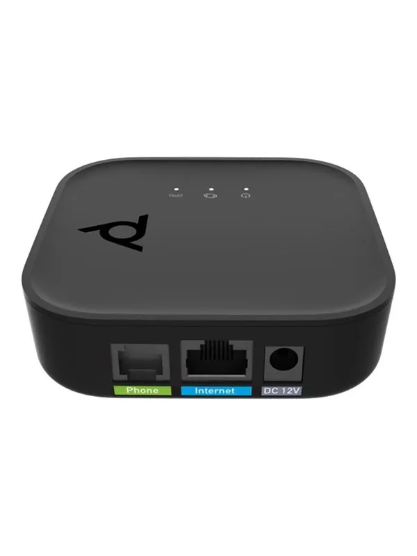 Poly ATA 400 1FXS Voice Port VoIP Adapter with Open SIP and Power Supply (8F3H4AA)